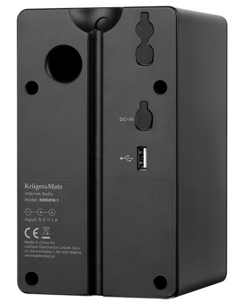 Kruger&amp;Matz KM0818.1 internetové rádio s DAB+, Wi-Fi, Bluetooth, USB Kruger&Matz KM0818.1 internetové rádio s DAB+, Wi-Fi, Bluetooth, USB