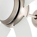 vidaXL Stropný ventilátor s osvetlením a diaľkovým ovládaním Ø 110 cm
