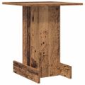 vidaXL Koncový stôl Staré drevo 44,5 x 45 x 55 cm Kompozitné drevo