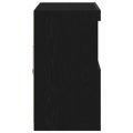 vidaXL LED komoda Čierna 81 x 37 x 66,5 cm Kompozitné drevo