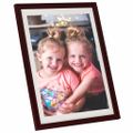 vidaXL Fotorámiky na stenu, koláž 5 ks, tmavočervené 40x50 cm