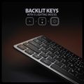 AXAGON HMC-KB-CS, USB 5Gbps hub s CZ/SK klávesnicí, HDMI 4K/60Hz, 3x USB-A, SD/mSD, audio, PD 100W Dokovací stanice, s klávesnicí, USB-C 100W PD, HDMI, 3× USB, 3,5mm jack, ctecka SD i microSD karet, 60cm