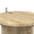 vidaXL Stojan na rastliny 2 ks Dub sonoma 29,5 x 29,5 x 60 cm