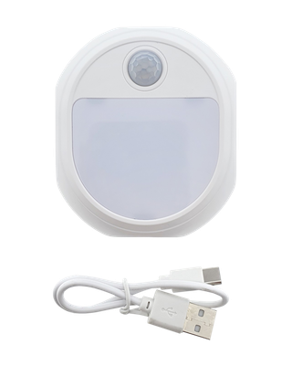 TR-255L LED nočné svetlo s pohybovým senzorom + USB-C Trixline