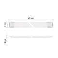LED lineárne svietidlo MINO 20W, neutrálna biela