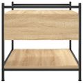 vidaXL Konferenčný stolík dub sonoma 50x50x50 cm kompozitné drevo