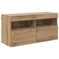 vidaXL TV nástenná skriňa 80 x 30 x 40 cm Remeselný dub