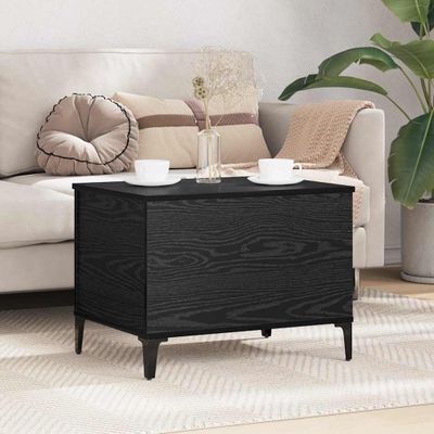 vidaXL Konferenčný stolík Čierny dub 60 x 44,5 x 45 cm