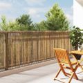 vidaXL Bambusový plot 500 x 125 cm Bambus Prírodná