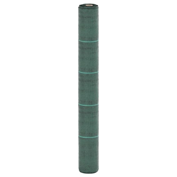 vidaXL Protiburinová membrána zelená 1x5 m PP