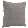 vidaXL 2-miestna pohovka s vankúšmi sivohnedá 140 cm látka