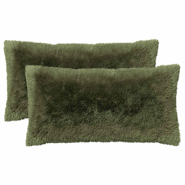 vidaXL Podložka s vankúšom HEERLEN 2 ks Zelená PV fleece