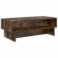 vidaXL Konferenčný stolík Dymová dub 100 x 46 x 35 cm Kompozitné drevo