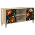 vidaXL TV skrinka LOCHEM 102 x 33 x 50 cm Sonoma Kompozitné drevo