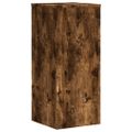 vidaXL Stojany na rastliny 2 ks dymový dub 30x30x70cm kompozitné drevo