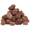 vidaXL Sopečné kamene 10 kg červené 3-5 mm