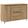 vidaXL Servírovacia skriňa Remeselný dub 101,5 x 35 x 70 cm