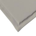 vidaXL Vankúše na sedenie 2 ks Polyester Svetlosivá 47 x 36 x 2 cm
