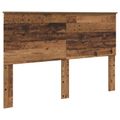vidaXL Rám postele Staré drevo 150 x 200 cm Masívne borovicové drevo