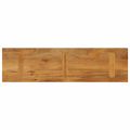 vidaXL Stolová doska 100x40x2,5 cm obdĺžniková mangový masív
