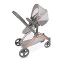 DeCuevas 81777 Skladací kočík pre bábiky 3 v 1 s batôžkom CITY X 2024 - 73 cm