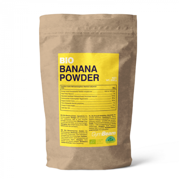 BIO Banánový 200 g - GymBeam