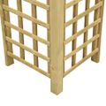 vidaXL Altánok 4x3 m, béžový