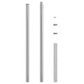vidaXL Tyč na tieniacu plachtu 200 cm nehrdzavejúca oceľ