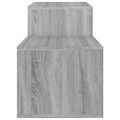 vidaXL Botník sivý dub sonoma 150x35x45 cm spracované drevo