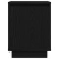 vidaXL Nočné skrinky s LED osvetlením 2 ks Čierna 38x34x50 cm