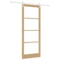 vidaXL Posuvné dvere ORKDAL Prírodná 93 x 232 cm