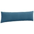 vidaXL Vankúše na pohovku 2 pcs Modrá 145 x 40 cm Kordúrová tkanina