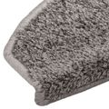 vidaXL Samolepiace schodové rohože 15 ks 80 x 24,5 x 3,5 cm Sivá