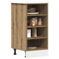 vidaXL Spodná skrinka "Riga" Artisan Dub 40x44,5x81,5 cm