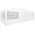 vidaXL Párty stan Biela 800 x 400 x 266 cm Polyetylén
