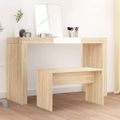 vidaXL Taburetka farba dubu sonoma 70x35x45 cm spracované drevo