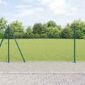 vidaXL Hexagonálne oplotenie s betónovým podstavcom 10 x 1,2 m Zelená