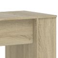 vidaXL Stôl dub somoma 140x50x75 cm kompozitné drevo