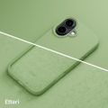 Etteri Silicone puzdro na iPhone 16 Plus 6,7" svetlozelené