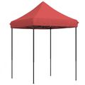 vidaXL Párty stan 200 x 200 x 306 cm Vínovo červená Oxfordská látka
