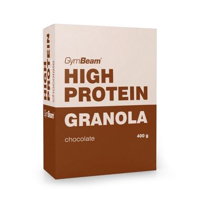 Granola s vysokým obsahom bielkovín - GymBeam, čokoláda