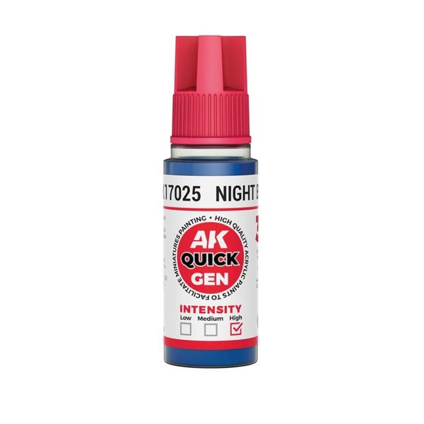 AK Interactive: Quick Gen - Night Blue 18 ml