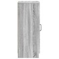 vidaXL Servírovacia skriňa Sivá sonoma 33 x 34,5 x 87 cm