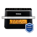TESLA AirCook DualHeat QD575 XXL - multifunkčná duálna digitálna horúcovzdušná fritéza - takmer nová