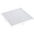 vidaXL Podlahové dosky Biely drevo 5,11 m² 55 ks PVC