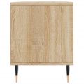 vidaXL TV skrinka dub sonoma 100x34,5x44,5 cm spracované drevo