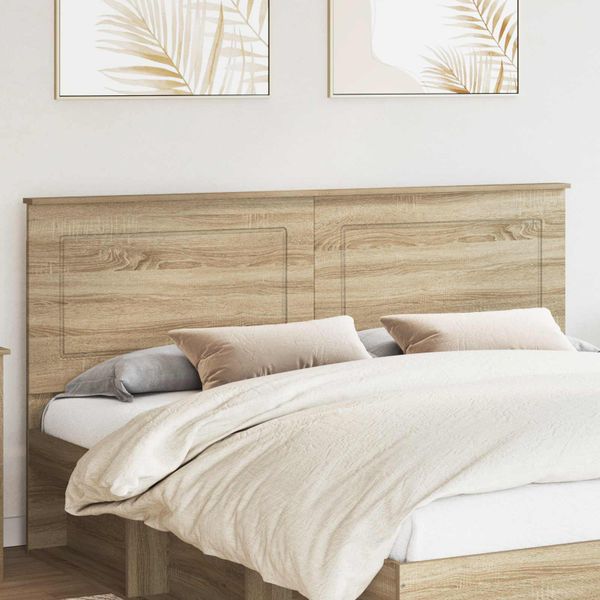 vidaXL Zadné čelo Sonoma dub 100 cm Konštruované drevo