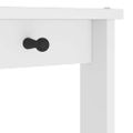 vidaXL Halový strom SANDNES biela 87x40x159,5 cm masívna borovica