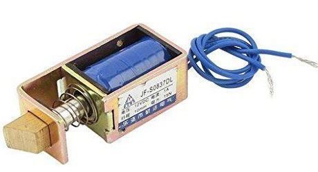 Elektrický zámok JF-S0837DL 12VDC 1A