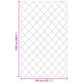 vidaXL Zimný prehoz 140 x 220 cm 450 gsm Mikrovlákno (100% polyester)